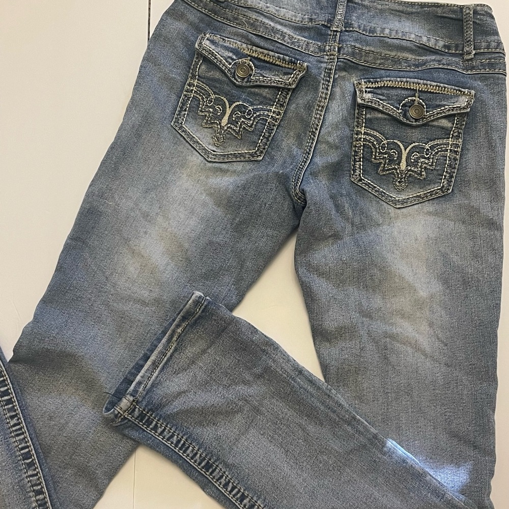 Rebel by Right size 7 detailed pocket good quality jeans